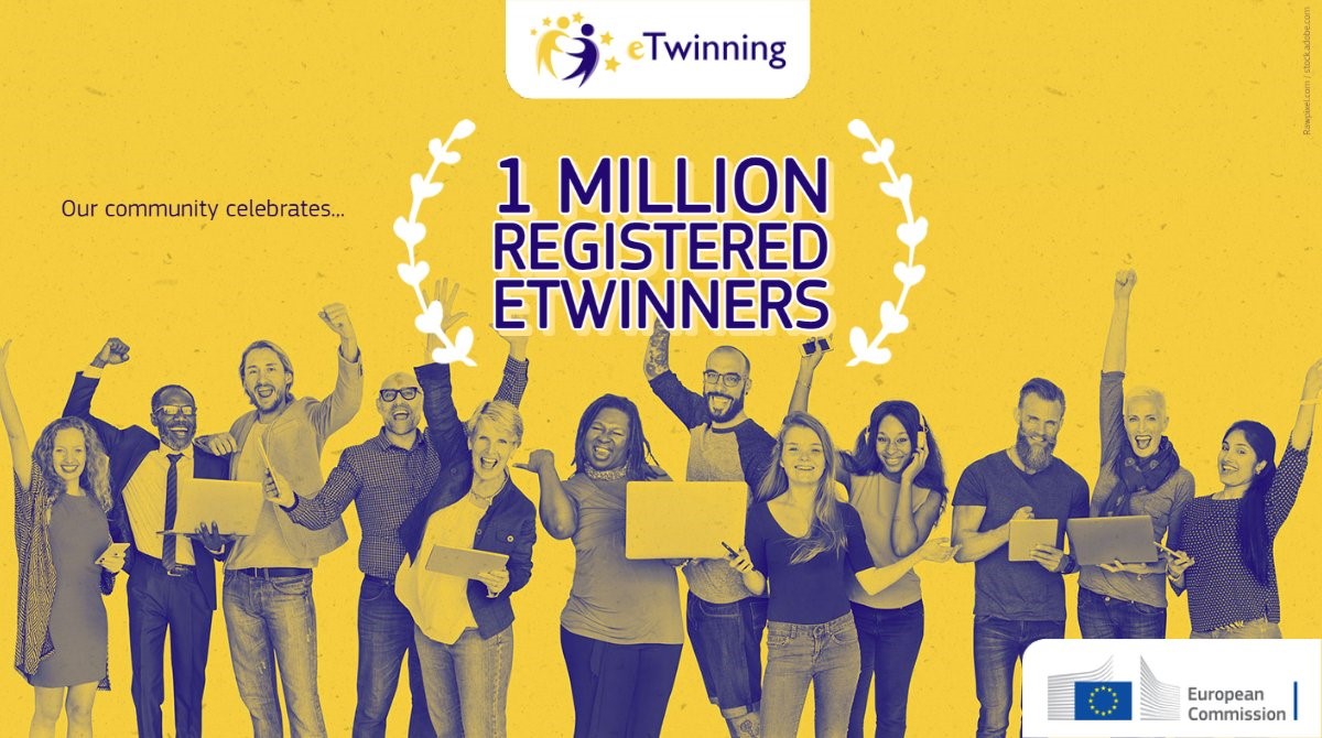 eTwinning alcanza el millón de usuarios europeos registrados en la plataforma